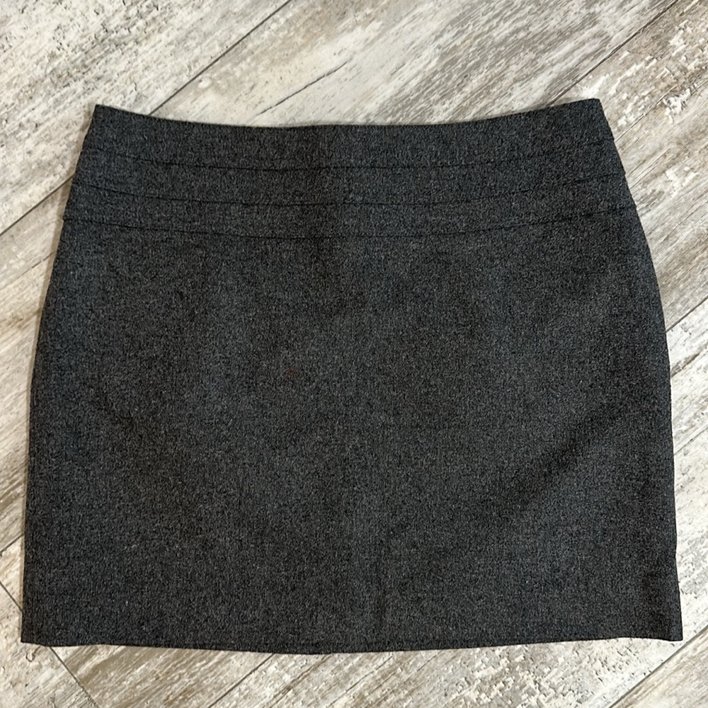 H & M wool blend mini skirt